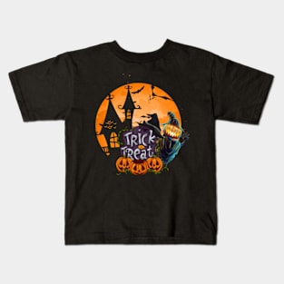 Classic Halloween Flicks Relive the Magic with this Halloween Movie-themed Tee Kids T-Shirt